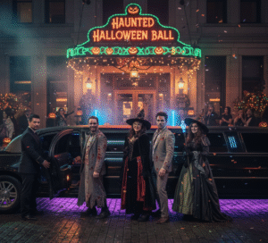 Book limo for Halloween Party