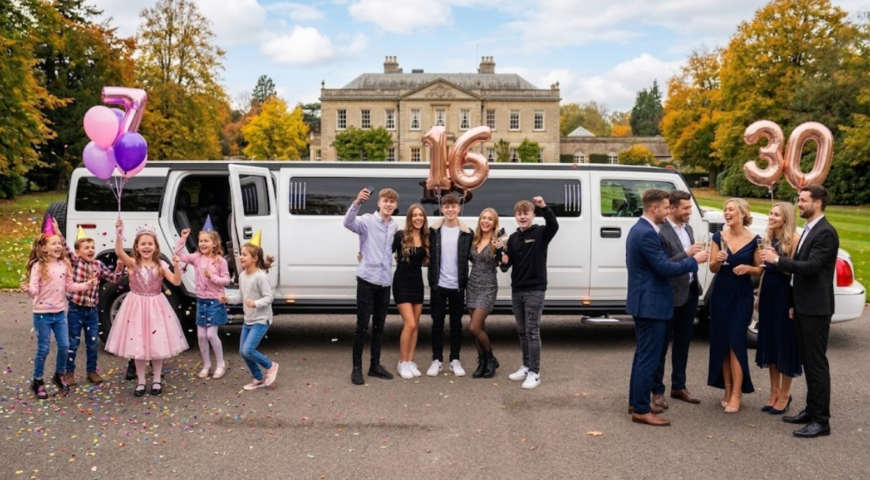 Birthday Party Surrey Limo Service: Kids, Teens & Adults