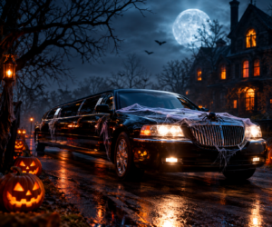 Moonlight Halloween Spooky Limo